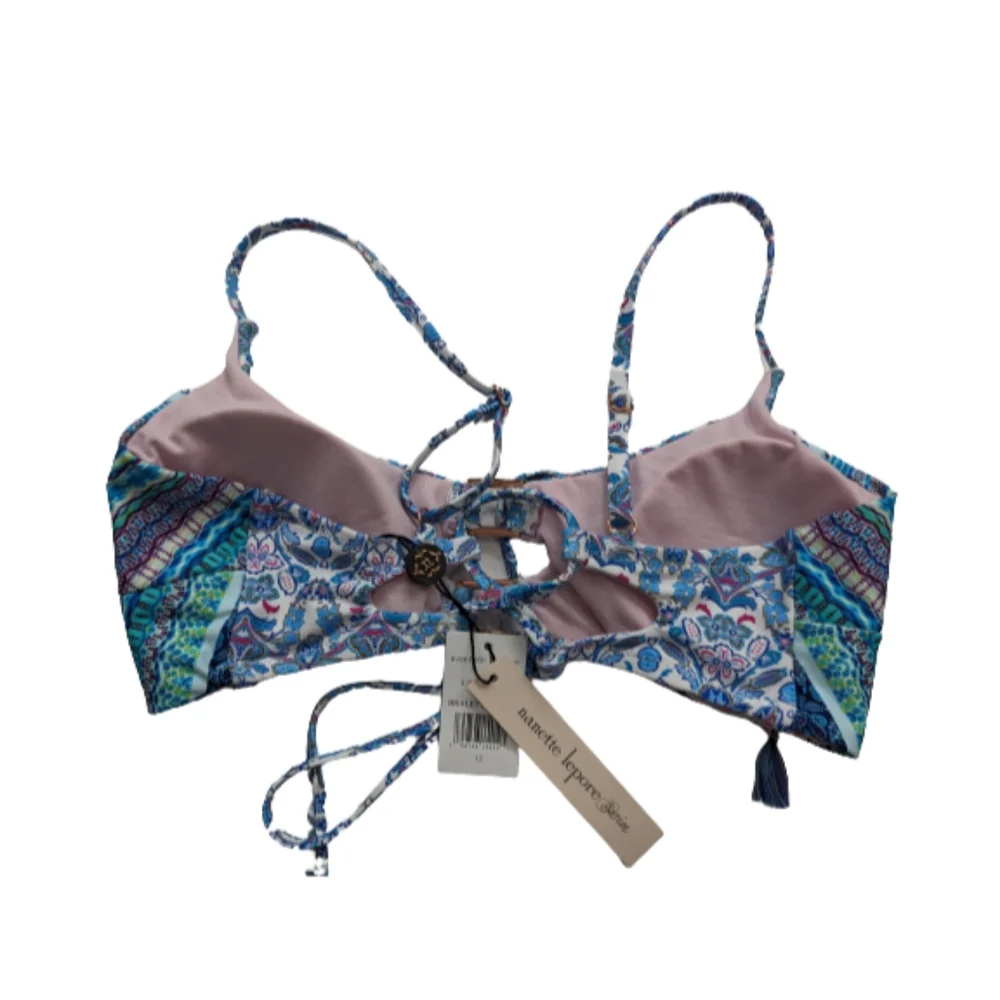 Nanette Lepore Iris Bralette High Waist Bikini 12